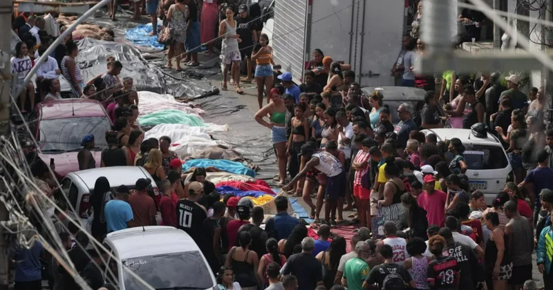 Власти Рио подтвердили гибель 132 человек при спецоперации. 18+ Minval Politika