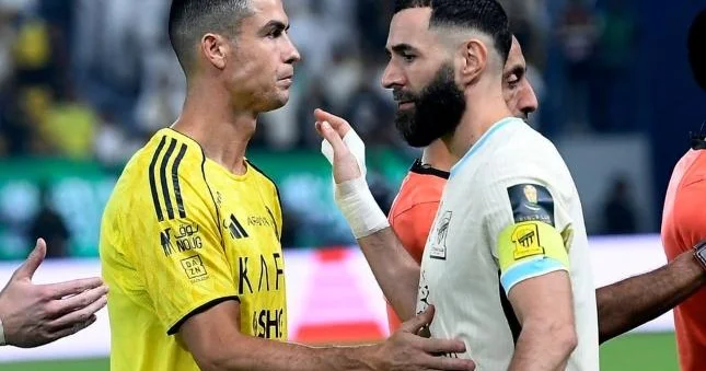 Benzema qol vurdu, Ronaldo baxdı