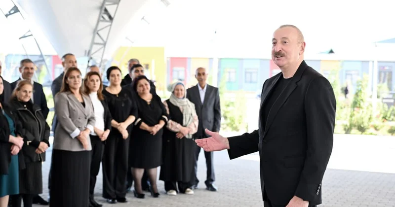 Prezident: “Zəngəzur və Araz dəhlizi buradan keçəcək” VİDEO