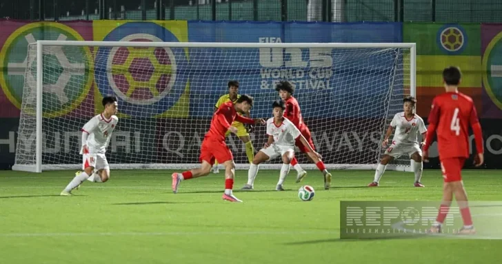 ЧМ U 15 в Баку: Азербайджан проиграл Вьетнаму