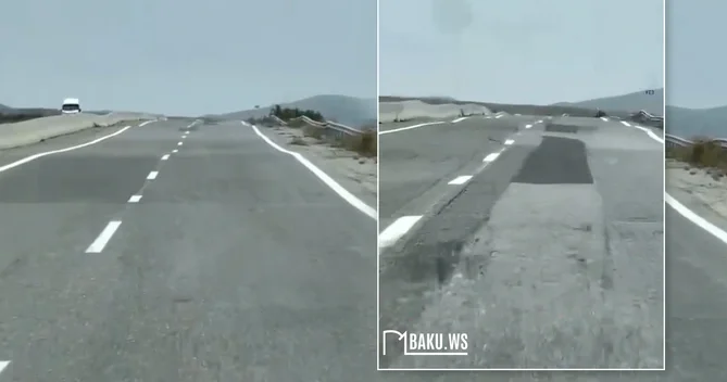Bakı Şamaxı yolunda asfalt niyə dağılır? SƏBƏBİ AÇIQLANDI