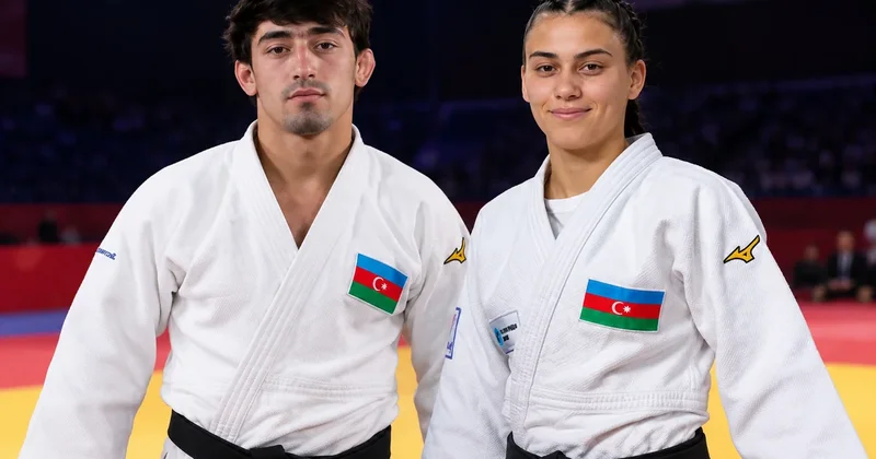 Azərbaycan cüdoçuları “Böyük Dəbilqə“də iki qızıl medal qazanıb