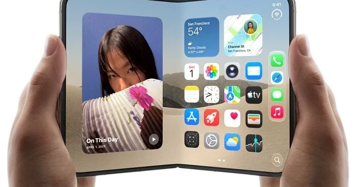 Apple ın ilk qatlanan smartfonu Kontakt da satışa çıxdı