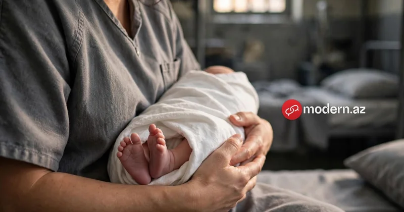 Bu il həbsxanalarda doğulan uşaqların sayı məlum olub