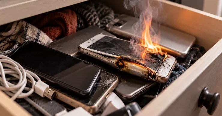 Evdə saxladığınız köhnə telefonlar yanğına səbəb ola bilər XƏBƏRDARLIQ