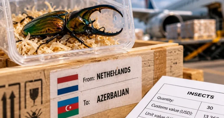 Одно насекомое за $445: необычный импорт Азербайджана