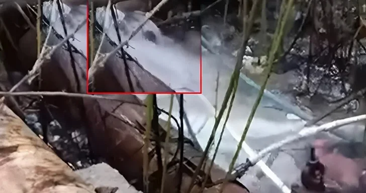 В Баку питьевая вода более года утекает из повреждённого водопровода