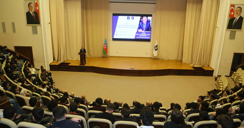 AzTU və Müdafiə Sənayesi Nazirliyi arasında əməkdaşlıq: tələbələrlə görüş