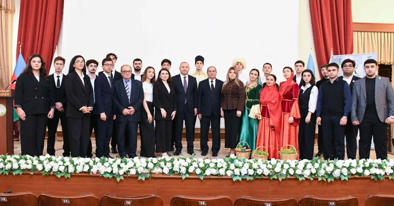 Kənd təsərrüfatı işçilərinin peşə bayramı ADAU da qeyd olunub
