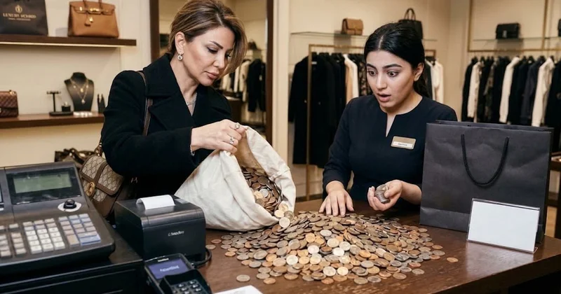 Yüz manatlıq geyimin pulunu bir qəpiklərlə də ödəyə bilərsiniz Marketlər imtina edərsə...?
