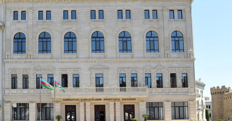 Konstitusiya Məhkəməsi Plenumunun iclasında Nərimanov Rayon Məhkəməsinin müraciəti əsasında qərar qəbul olunub
