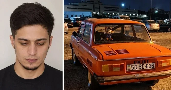 "Zaporojets"lə avtoşluq etdi, həbs olundu Foto