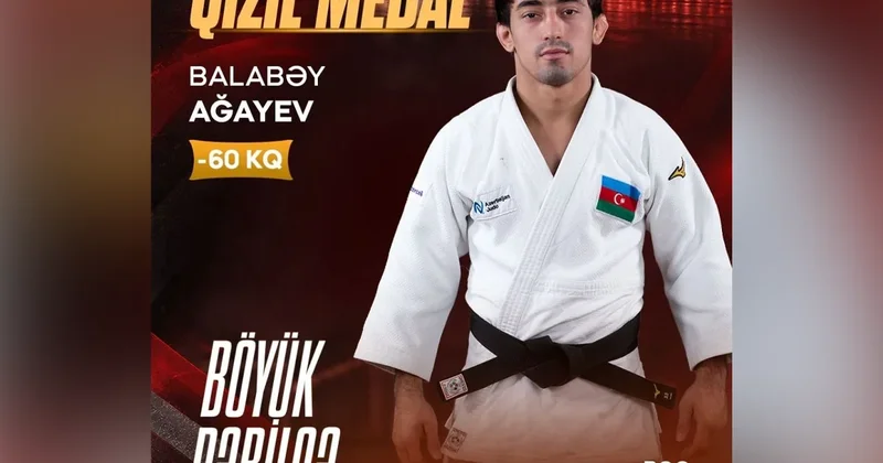 Дзюдоист Балабей Агаев взял золото Большого шлема в ОАЭ