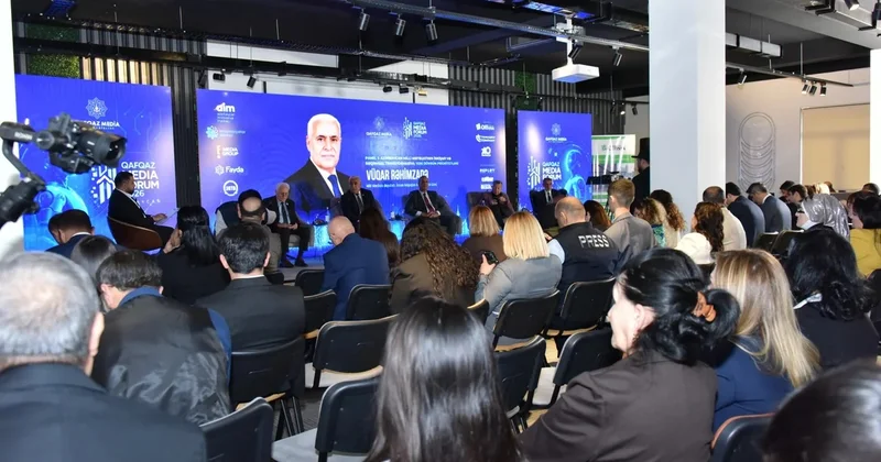 Bakıda Qafqaz Media Forumu keçirilib FOTOLAR