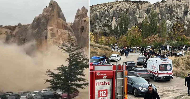 Türkiyədə qaya uçqunu: 2 ölü, 1 yaralı var FOTO VİDEO