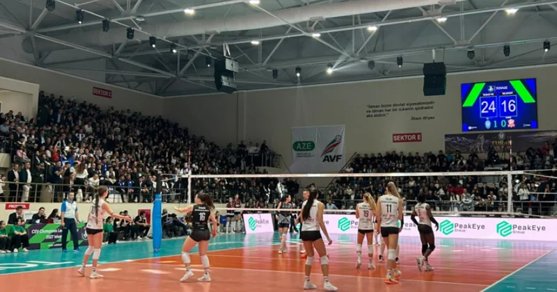 “Turan” voleybol klubu Çempionlar Liqasında cavab oyununu keçirəcək