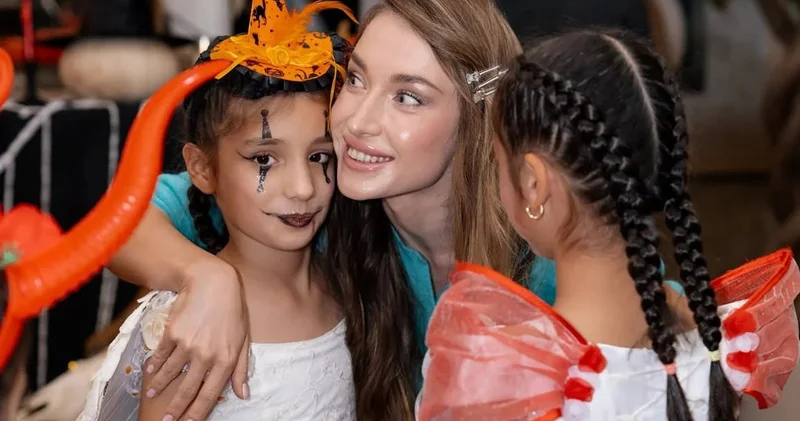 Alyona Əliyeva uşaqlar üçün təşkil olunmuş “Halloween” şənliyindən paylaşım edib FOTO KONKRET