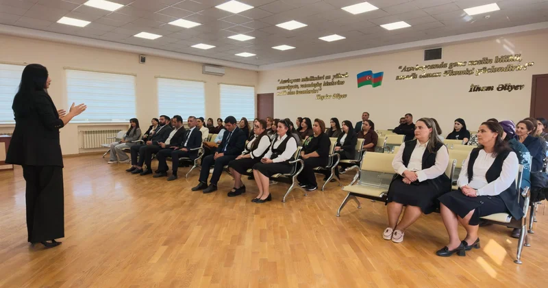 “Məktəb Valideyn Tərəfdaşlığı” İnkişaf Platforması layihəsi çərçivəsində maarifləndirici tədbir təşkil olunub