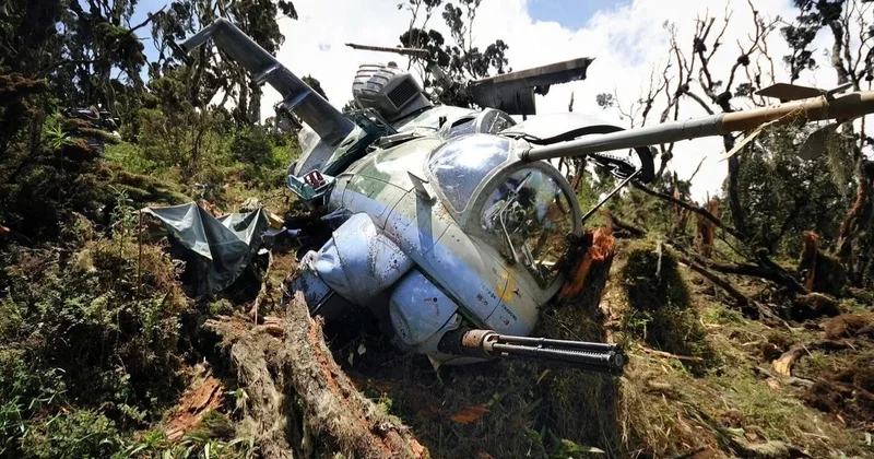 Aİ nin hərbi helikopteri qəzaya uğrayıb, ölənlər var