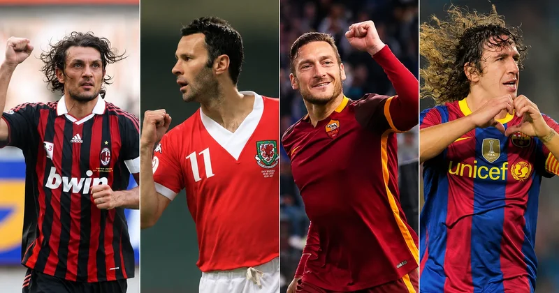 Maldini, Totti, Giggz və Puyol: futbol tarixinin ən sadiq əfsanələri