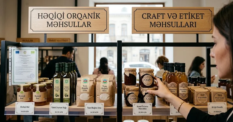 “Orqanik” adı ilə qiymətləri şişirdirlər? Ekspertdən istehlakçılara xəbərdarlıq