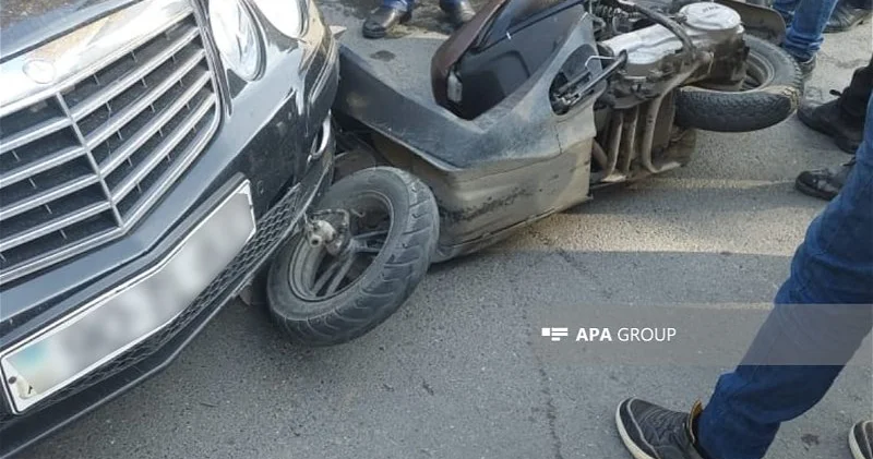 В Сиязане мотоцикл, за рулем которого находился школьник, врезался в жилой дом