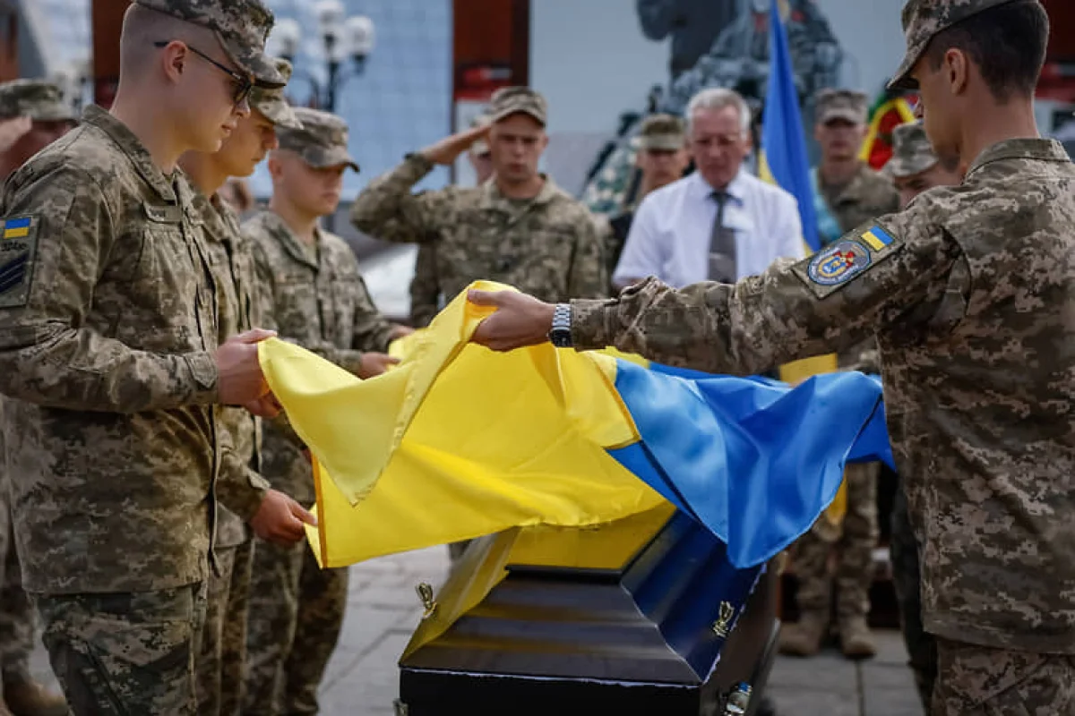 Украина и Россия обменялись телами погибших солдат Haqqin