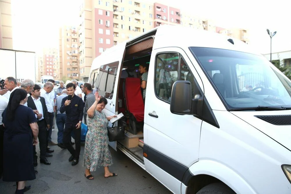 Cəbrayıl şəhərinə növbəti köç karvanı yola salındı