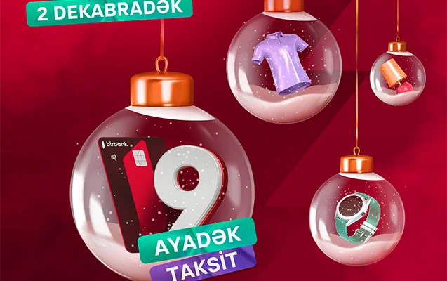 “Birbank” taksit kartı ilə “Trendyol”da 9 aylıq faizsiz taksit fürsəti