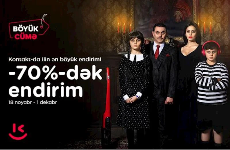 “Kontakt”da Böyük Cüməyə özəl 70%dək endirim