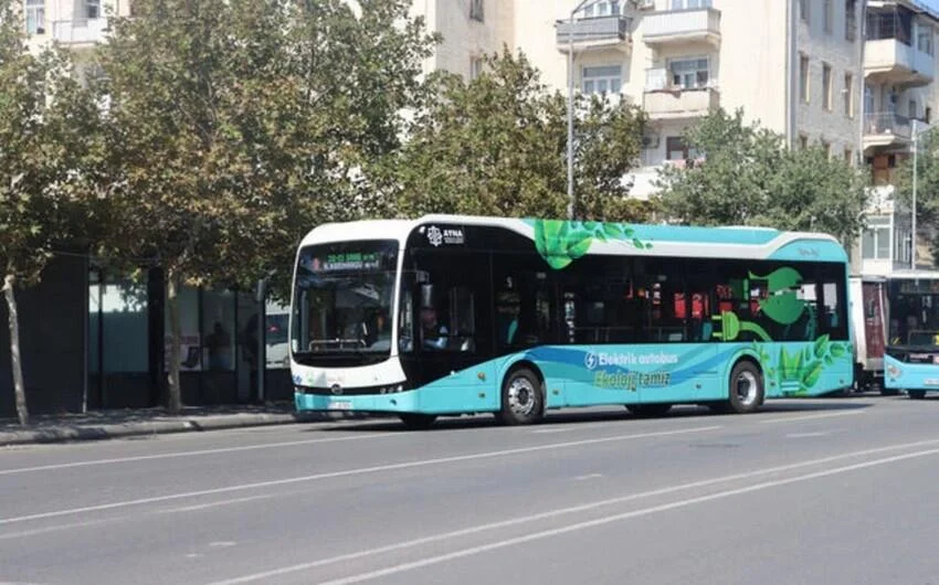 Naxçıvanda avtobusların neçə faizi elektriklə işləyir?