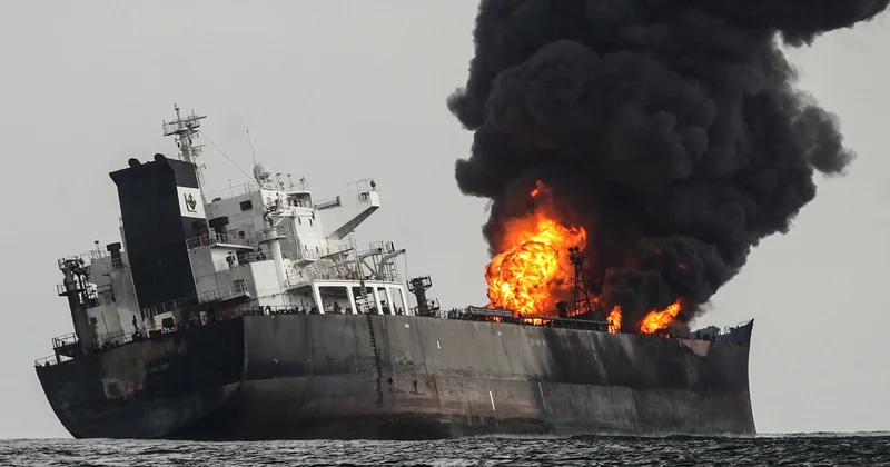 Türkiyə sahillərində vurulan tankerin ekipajının səs yazısı yayıldı VİDEO