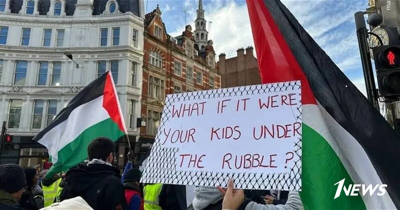 Массовые демонстрации прошли в Лондоне и Берлине в Международный день солидарности с Палестиной