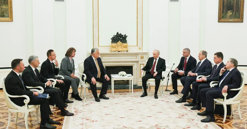 Мерц: Орбан поехал в Москву без европейского мандата