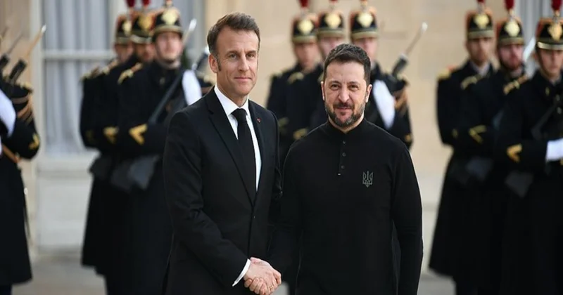 Zelenski Parisdə Makronla görüşəcək