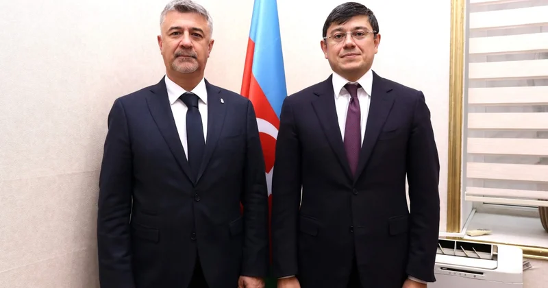 Fuad Muradov Tamaş Yojef Tormanla görüşdü FOTOLAR