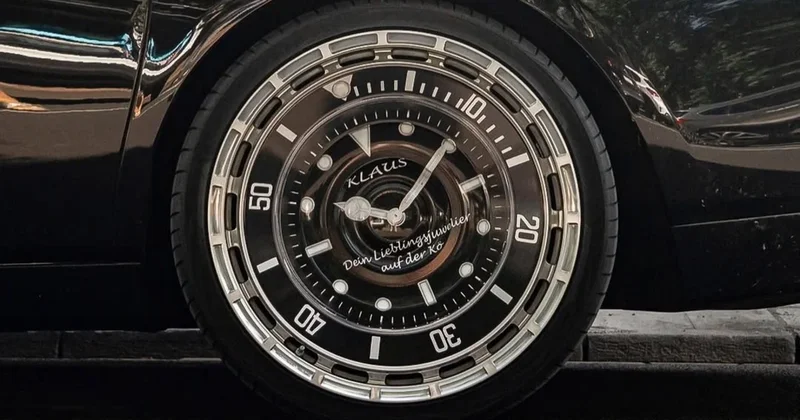 Avtomobil üçün saat təkərlər hazırlandı