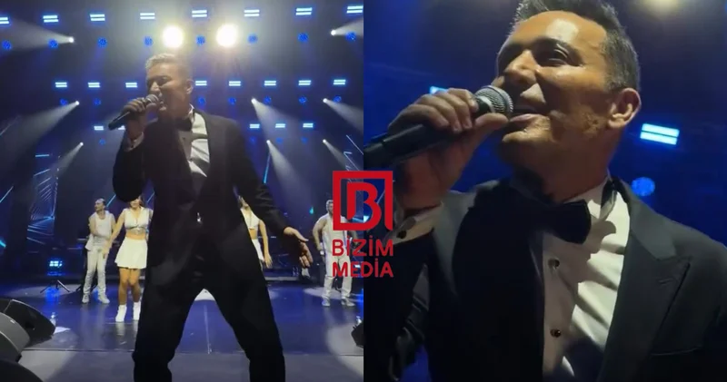 Mustafa Sandal Bakıda toyda səhnə aldı VİDEO