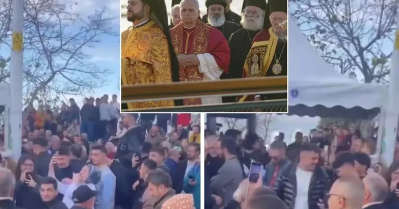 Papanı “təkbir”lə qarşıladılar Video