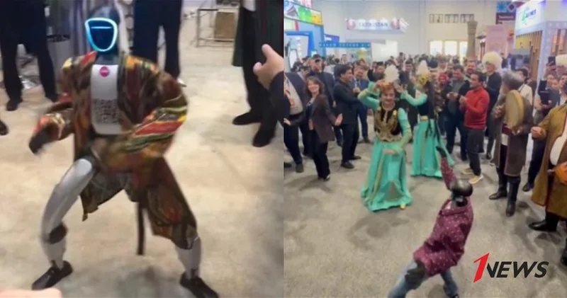 Робот станцевал под песню Гарагёз бой бой ВИДЕО