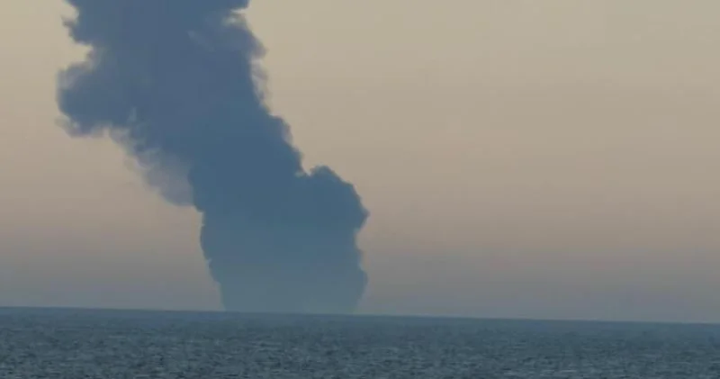 Rusiya gəmisi Qara dənizdə minaya düşüb Türkiyə KAIROS tankerindəki personalı xilas edib