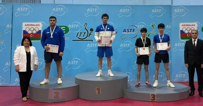 Stolüstü tennis üzrə Azərbaycan Kuboku yekunlaşıb FOTO