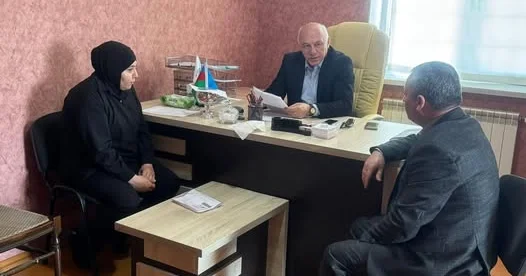 Deputat Arzuxan Əlizadə vətəndaş qəbulu keçirib