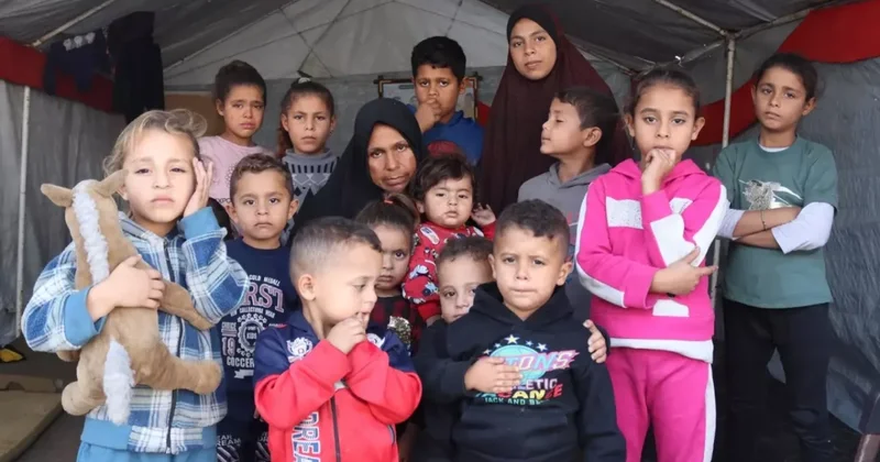 5 oğlunu itirən fələstinli qadının taleyi 36 nəvəsi ilə yaşayır