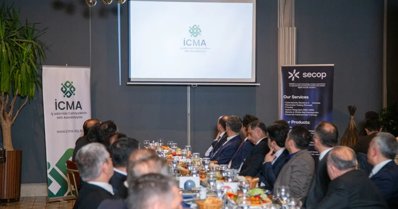 İCMA nın təşəbbüsü ilə hüquq, maliyyə və biznes konsultasiyası sektoru üzrə görüş keçirilib FOTO