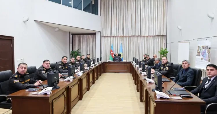 FHN Naxçıvanda komanda qərargah təlimi KEÇİRDİ