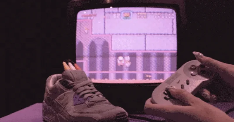 “Nike“ ayaqqabıları oyun kompüterinə çevrildi