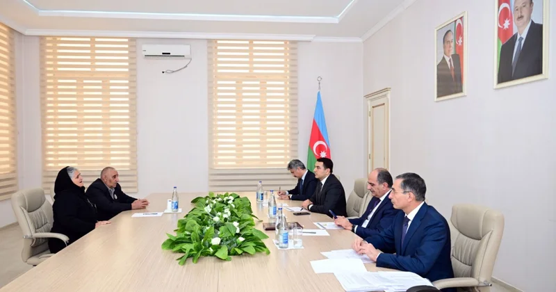 Nazir Adil Kərimli Ağdamda vətəndaşları qəbul edib FOTOLAR