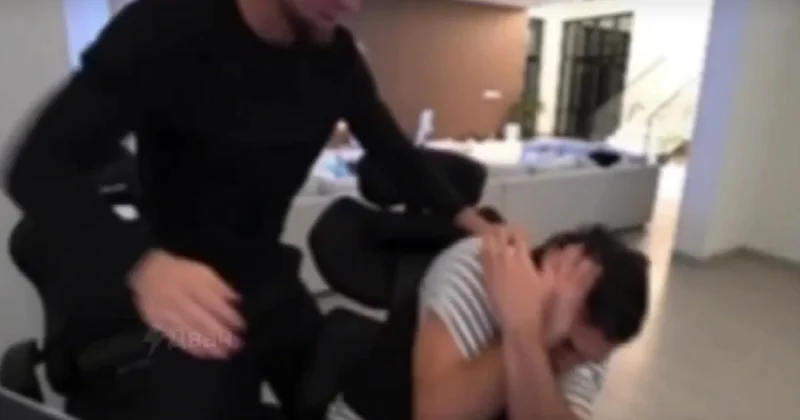 Çurçayev azərbaycanlı bloqeri canlı yayımda döydü