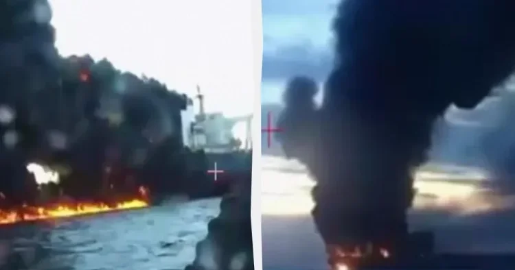 Ukrayna Rusiyanın Qara dənizdə iki tankerini vurduğunu AÇIQLADI